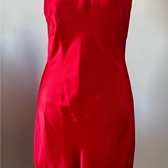 Lauren Ralph Lauren Red Halter Dress size 6 - Picture 4 of 5